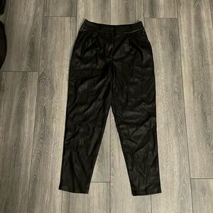 Express super high wasted faux leather trouser